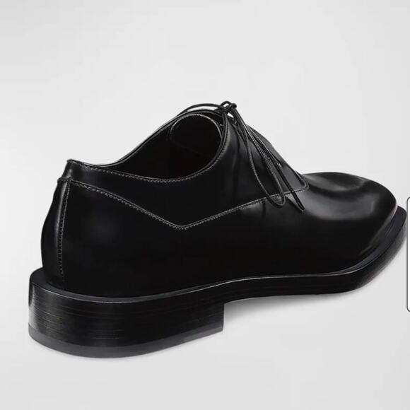 STUART WEITZMAN ROYCE BRUSHED CALFSKIN OXFORD BLACK NWOT LOAFERS SIZE 9M - Picture 3 of 11